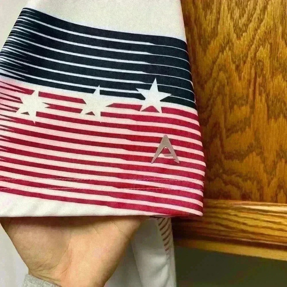 Men’s Vikings Team Antigua Patriotic Golf Polo size large‎ - Picture 6 of 6